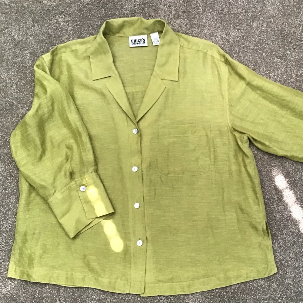 Chico’s linen blouse